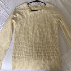 J.Crew cream wool sweater